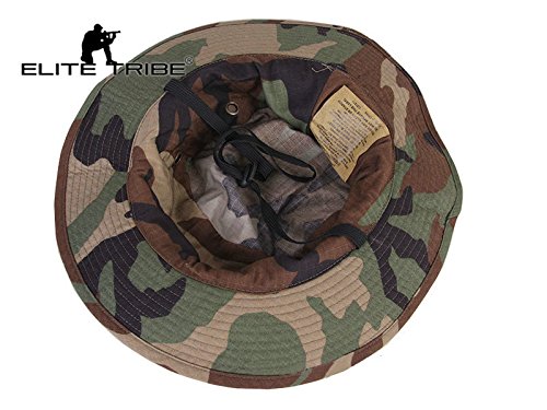 Emersongear Men Boonie Hat Combat Military Outdoor Headwear - color: Woodland
