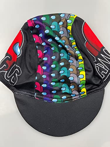 Funny Cycling Cap - Polyester Cartoon Cycling Hat-Under Helmet - Cycling Helmet Liner Breathable&Sweat Uptake - color: B8
