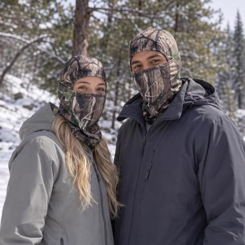 Balaclava Ski Mask 4 Pack Sun Protection Hood Full Head Cover for Men Women - color: Camo