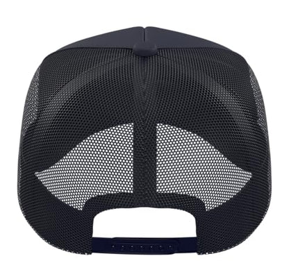 Dibs On The Coach Baseball Player Sport Lover Bat and Ball Trucker Hat with Adjustable Mesh Back - color: Navy Blue