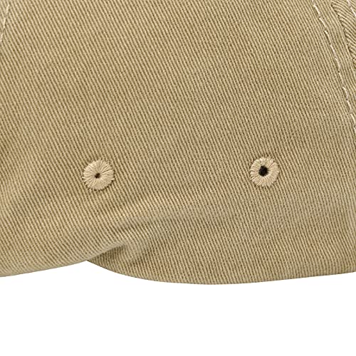 VOBOOM Cotton Washing Flat Cap Cabbie Hat Gatsby Ivy Irish Hunting Newsboy - color: Khaki