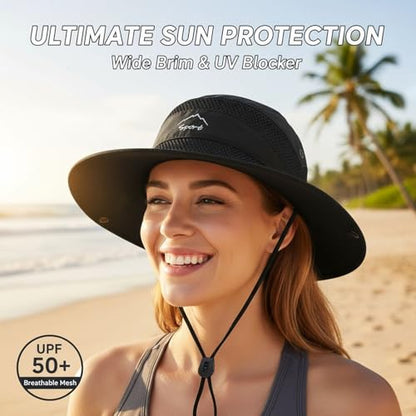 3Pcs Sun Bucket Hats for Women Men, Breathable Wide Brim UV Protection Fishing Hat Summer Outdoor Beach Hiking Hats - color: Beige + Light Grey + White