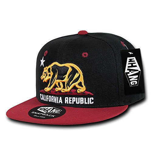 Whang Snapbacks - color: Black/Charcoal