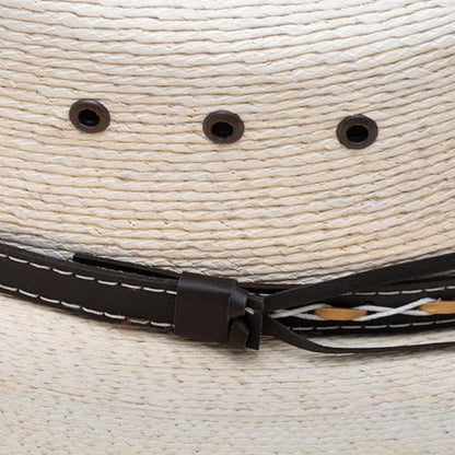Stetson SSSQRE-7940 Square Eyelets Reg Oval Hat - size: 6 7/8