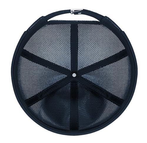 DIYDECAL Mens Mesh Brimless Cap,Summer Skullcap Docker Beanie Hat - color: Navy Blue