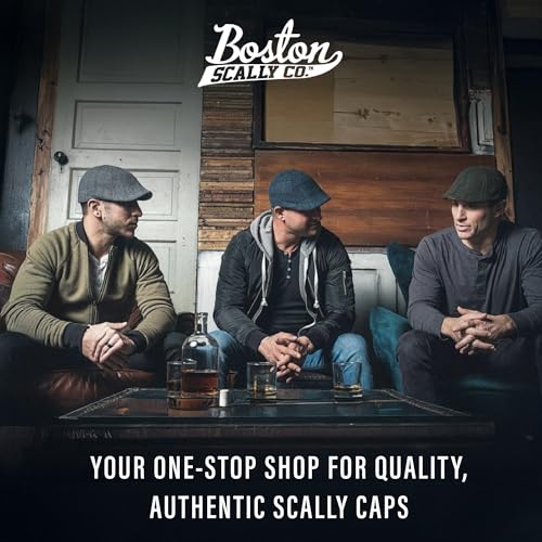 The Original Boston Scally Cap - Slainte - Single Panel Newsboy Cap for Men - size: X-Small