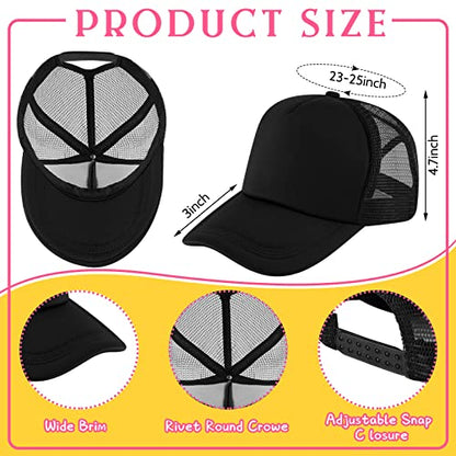 Hercicy 40 Pack Blank Trucker Hat Bulk - color: Multicolor
