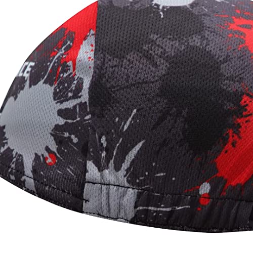 Cycling Cap - Polyester Road Cycling Hat-Under Helmet - Cycling Helmet Liner Breathable&Sweat Uptake - color: 3