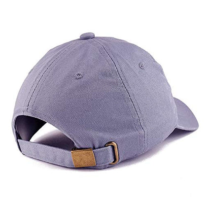 Trendy Apparel Shop Planet Embroidered Low Profile Soft Cotton Dad Hat Cap - color: Grey