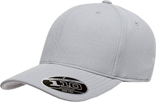 Flexfit Men's 110 Cool & Dry Athletic Cap - color: Silver