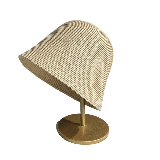 Sun Hats for Women Summer Beach Hat for Women with UV Sun Protection Large Straw Hats for Women with Strap - color: Beige+fishermanhat