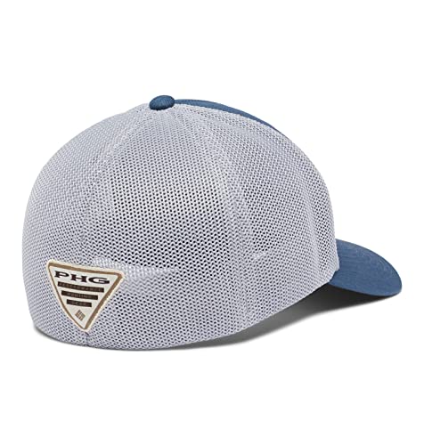Columbia Unisex PHG Game Flag Mesh Ball Cap - color: Zinc/Cool Grey, size: Small-Medium