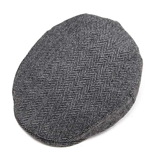 Toddler Wool Tweed Newsboy Cap - color: Style1, size: 2-3T