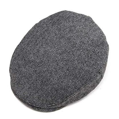 Toddler Wool Tweed Newsboy Cap - color: Style1, size: 2-3T
