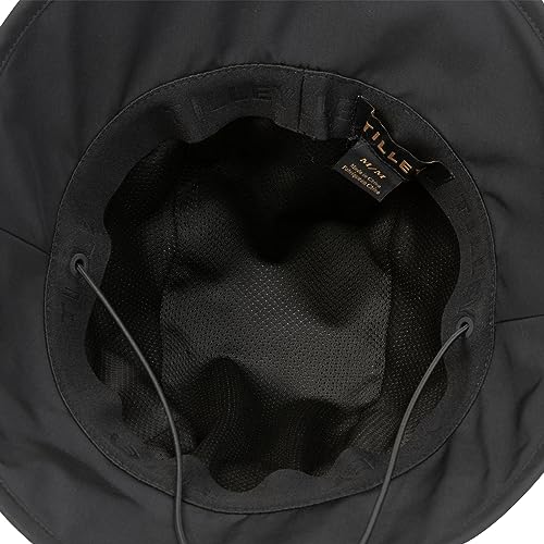 Tilley Unisex Adult Storm Bucket Hat - color: Black, size: Small