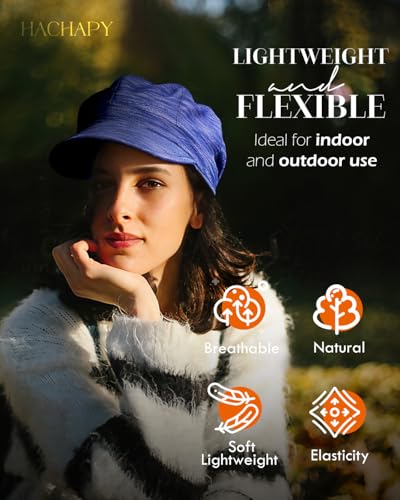 Hachapy Chemo Headwear for Women Baseball Caps & Hats - color: Blue