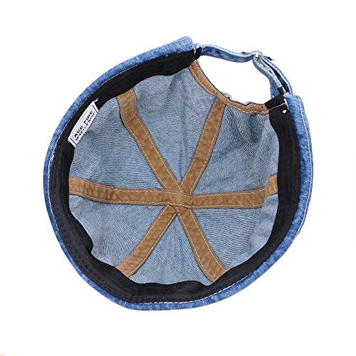 jerague Beanie Hat for Men Women Brimless Cuffed Hat Skullcap Watch Cap Adjustable - color: Blue
