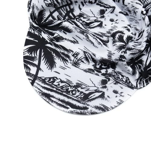 Cycling Cap for Man and Woman Cycling Hat Under Helmet-Polyester Breathable Sweat Absorbent - color: Flo-25