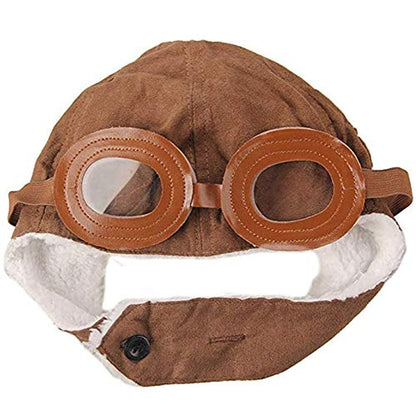 Baby Pilot Hat Warm Aviator Cap
