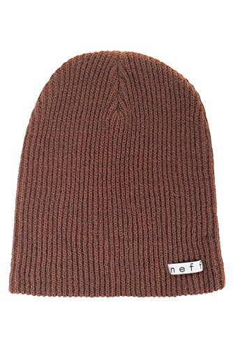 Neff Daily Beanie Hat for Men and Women - color: Brown