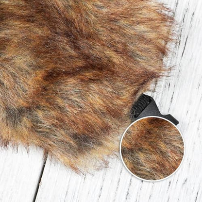 ONWAY Trapper Hat Winter Hats for Women Men with Faux Fur Ear Flaps - color: Darkgreen