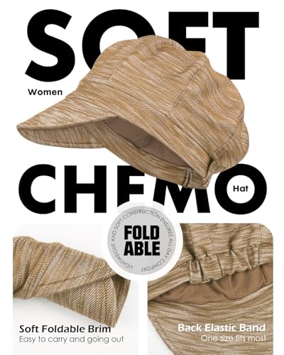 Hachapy Chemo Headwear for Women Baseball Caps & Hats - color: Yellow