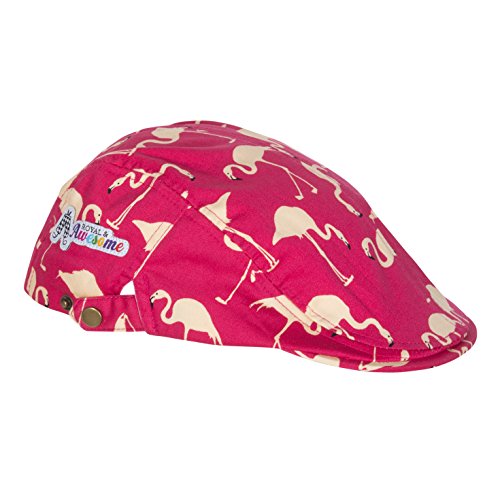 Royal & Awesome Men's Golf Flat Cap, Funny Golf Hats - color: Birdie Breeks