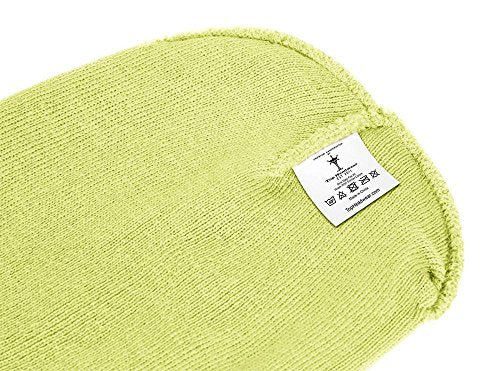 TOP HEADWEAR Cuffless Beanie for Men Women, Unisex Short Beanies Skull Cap - color: Melon Green