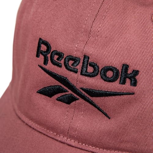 Reebok Classic Logo Hat | Mens | Womens | Adjustable | Breathable | Everyday | Low Profile | Cotton Twill - color: Rose Pink