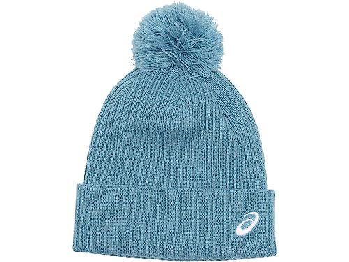 ASICS Unisex WINTER KNIT BEANIE Training Accessories - color: Gris Blue