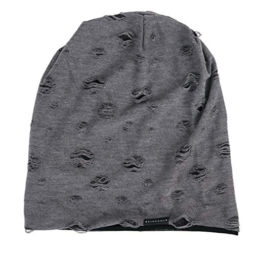 Ruphedy Men Slouchy Beanie Summer Long Oversize Thin Lightweight Skull Cap B011h - color: B405-grey, size: One Size
