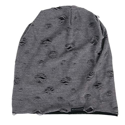 Ruphedy Men Slouchy Beanie Summer Long Oversize Thin Lightweight Skull Cap B011h - color: B405-grey, size: One Size