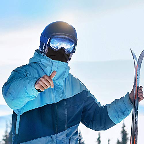 Ski Mask,Balaclava Mask,Wind Water Resistant for Cold Weather - color: Black-basic