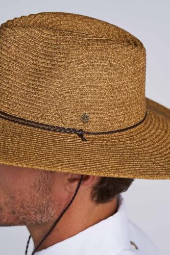 Unisex Sun Hat - UPF 50+ Sun Protection - Beach Comber - color: Brown, size: Large-X-Large