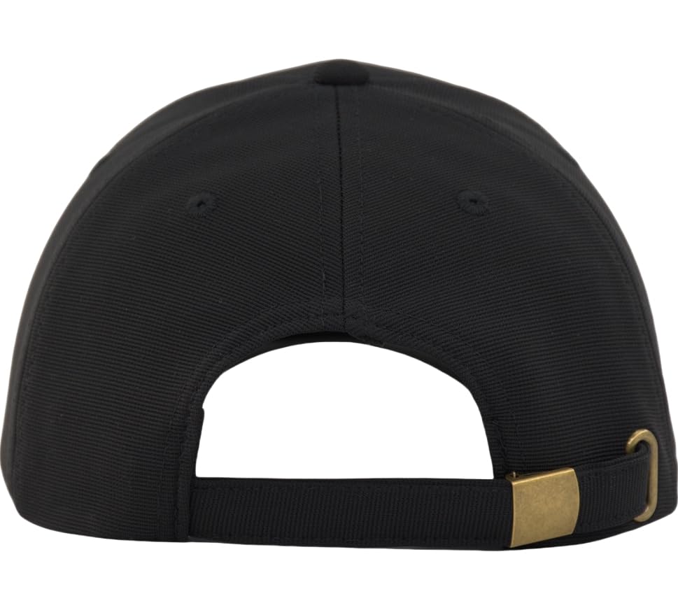 TSSGBL Men's Plain Baseball Hat - OSFM & XXL Big Head Fit，Adjustable Structured Ball Cap with Reflective Sandwich Brim - color: Solid Black, size: Medium-Large
