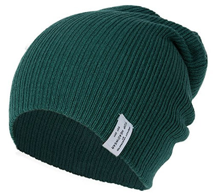 TOP HEADWEAR Soft Ribbed Slouchy Beanie - color: Teal