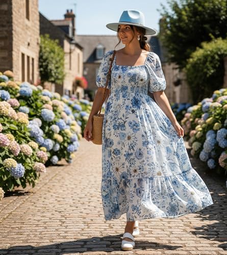 Lisianthus Women Classic Felt Fedora Wide Brim Hat with Belt Buckle - color: Light Sky Blue