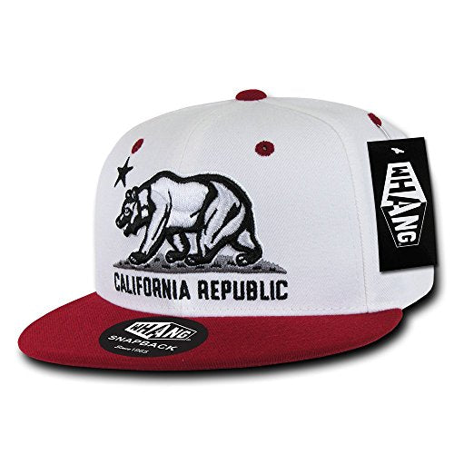Whang Snapbacks - color: Charcoal/White