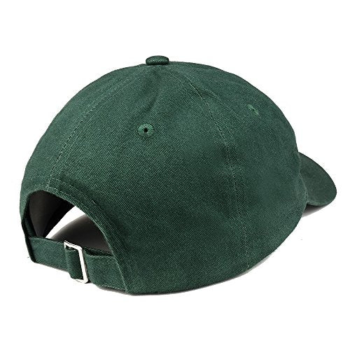Trendy Apparel Shop Make Racism Wrong Again Embroidered Soft Crown 100% Brushed Cotton Cap - color: Hunter