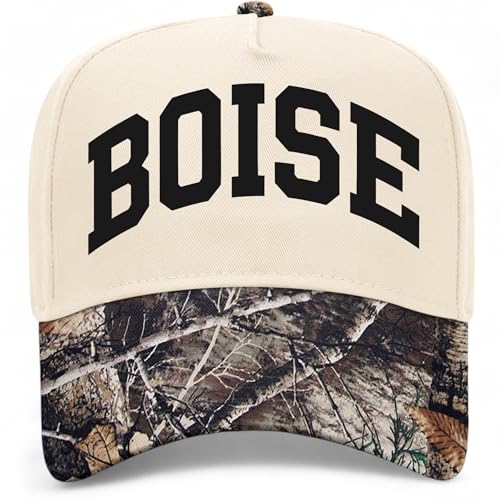 Boise Collegiate Hat - color: Tree Camo/Natural