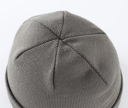 Home Prefer Mens Winter Hats Acrylic Knit Cuff Beanie Cap Warm Womens Beanie Hat - color: Grey