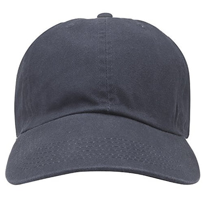 Falari Classic Baseball Cap Dad Hat 100% Cotton Soft Adjustable Size - color: Charcoal