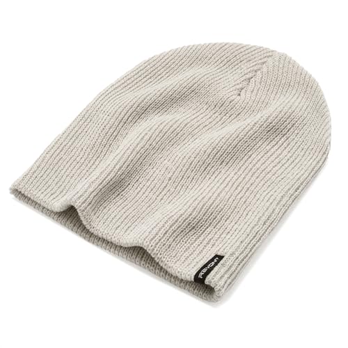 Essential Knit Beanie – Soft, Lightweight Comfort in Fun Colors - color: Light Grey