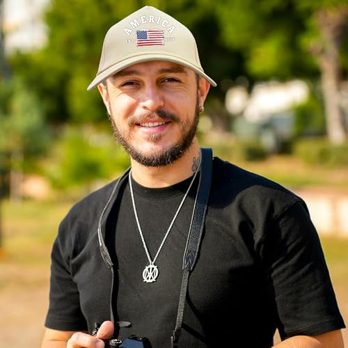 Baseball Cap for Women Curved Visor Snapback Hats for Men Cotton Unisex Breathable Baseball Hat for Hiking Running - color: Usa-flag