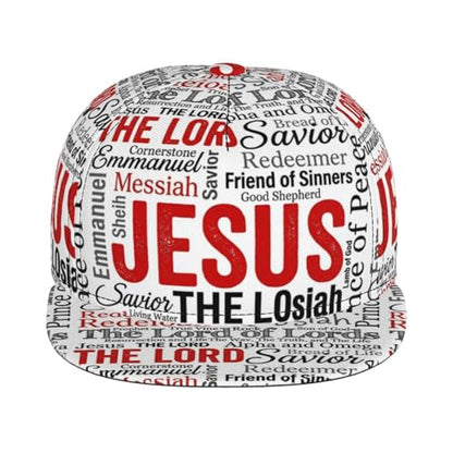 Jesus Baseball Cap for Men Women Adjustable Trucker Hat for Running Sports Hiking Beach - color: Jesus-c2