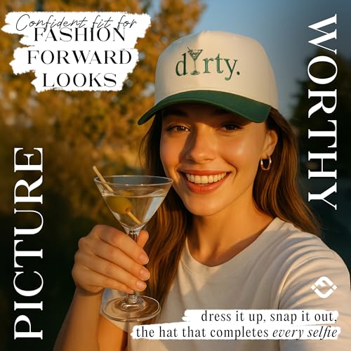 Funky Junque Adult Trucker Snapback Hat 2-Tone Baseball Cap - color: Dirty - Green/Beige