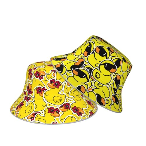 Bucket Hat Hat Reversible Fisherman Hats Double Sided Wearing Women Men - color: Black11