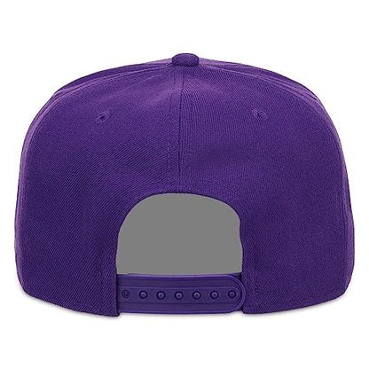Lids Blank Dime Adjustable Snapback Hat - color: Purple