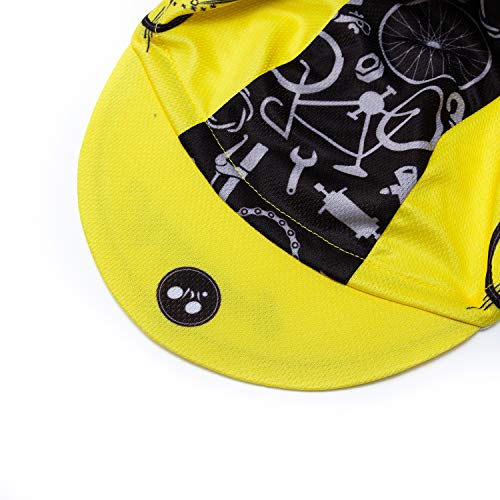 JPOJPO Cycling Cap Men Women Bike Hat Helmet Inside - color: Cd2426