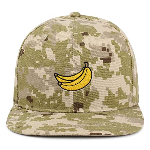 JPAK Banana Fruit Hip-Hop Snapback Hat Embroidered Baseball Cap Monkey - color: 13. Desert Camo